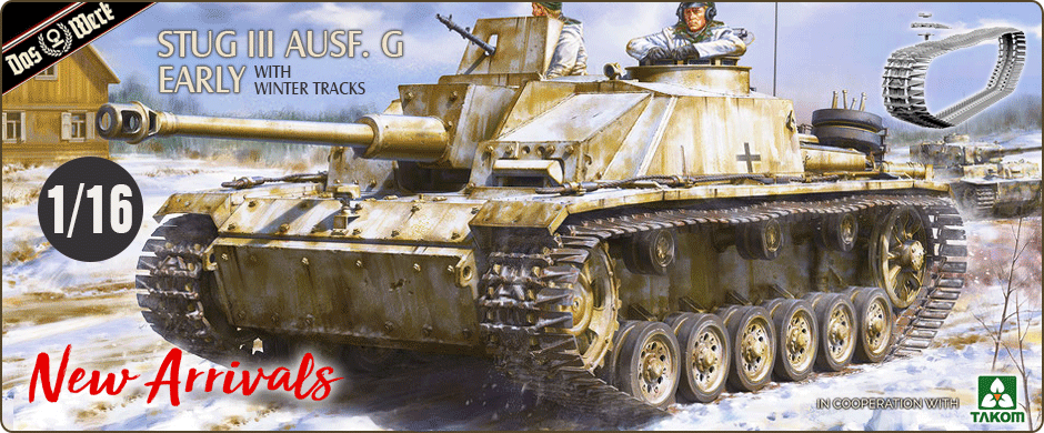 1/16 StuG III Ausf. G Early w/Winterketten